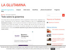 Tablet Screenshot of laglutamina.org
